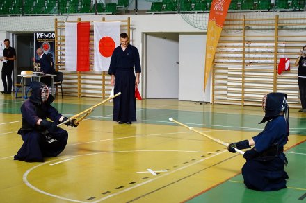 Jeden z pojedynków turnieju  X Genryoku Cup